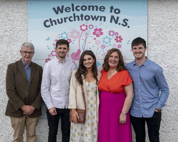 Mary Quinlivan with her family Pat, David, Grace and Mary Mary Quinlivan with her family Pat, David, Grace and Mary