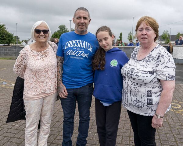 Saoirse Hunter and her family Saoirse Hunter and her family