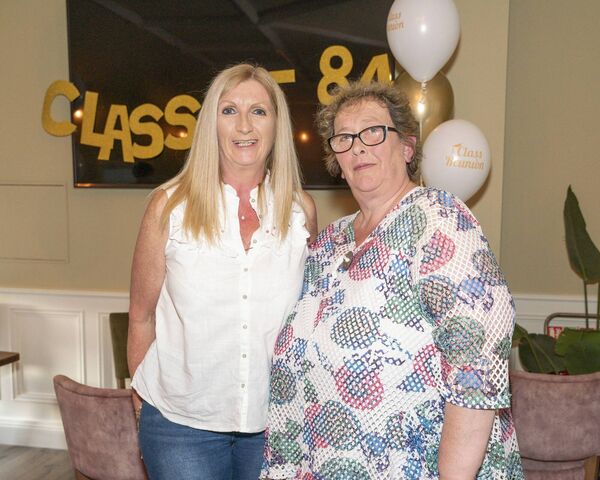 Pauline Moore and Sheila Farrell