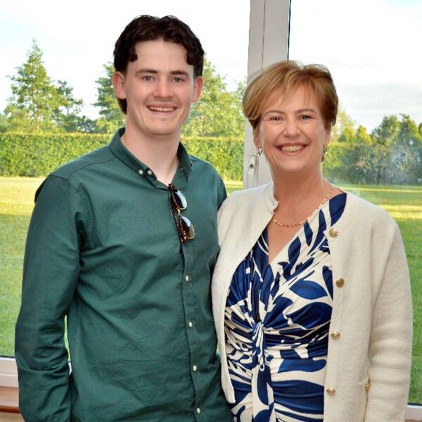 Esther with her son Jack