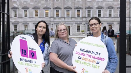 Gillian calls for double ‘heel prick’ testing