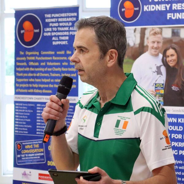 Trevor Lynch, Chairperson of Transplant Sport Ireland