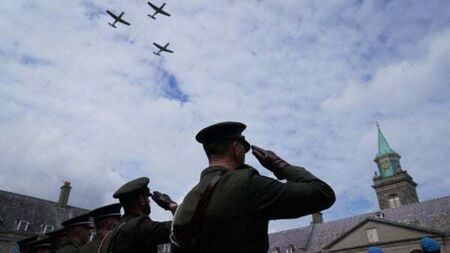 President and Taoiseach attend ‘poignant’ commemoration service