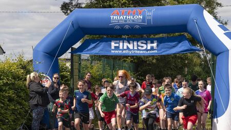 Sun shines overhead for fantastic Kilberry Bog Run