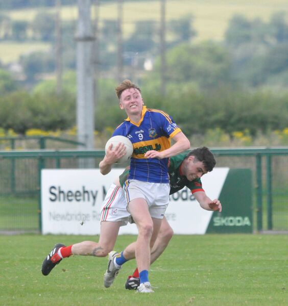 Grangenolvin'S Conall Bergin could be a key player for his team during the Tom Cross Junior Football Championship Photo: Martin Rowe Grangenolvin'S Conall Bergin could be a key player for his team during the Tom Cross Junior Football Championship Photo: Martin Rowe