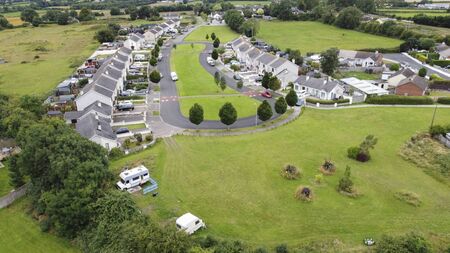 Caravans and anti-social behaviour at Kildare estate
