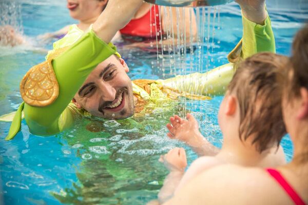 Anna Newell's new multi-sensory theatre experience takes place in hydropools in KIldare at Enable Naas