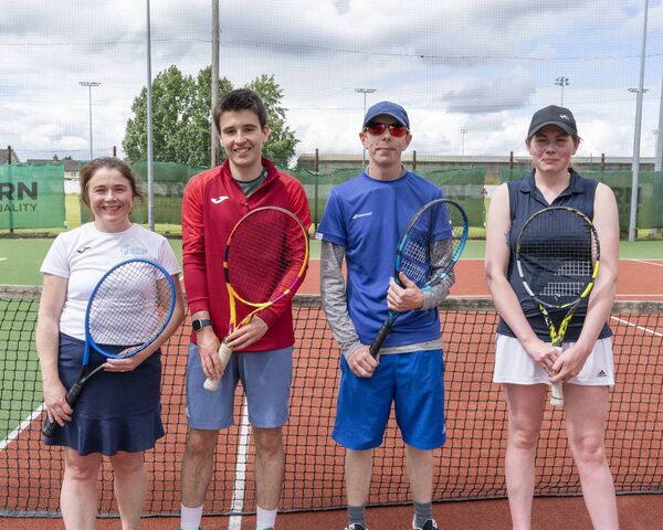 Mixed Doubles Finals Marion Kane and Kristian Redmond vs Gary Beresford and Ann Reddy