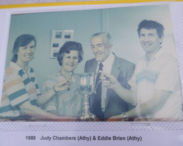 Eddie Brien was a member of Athy Tennis Club for many years