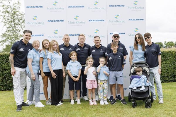The Keating Family is pictured at the 26th Annual Marie Keating Foundation Celebrity Golf Classic 