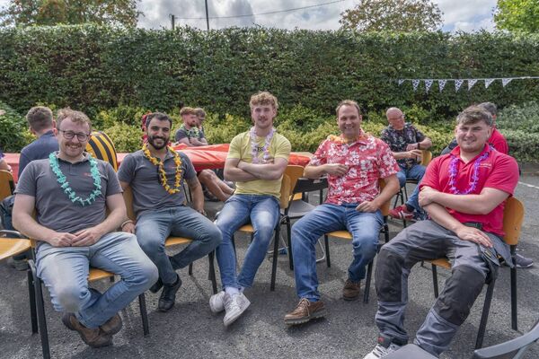 Sean Ansell, Cihan Sanat, Aidan Coady, David Pearson and Sean Donohoe