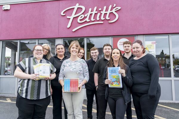 Pettits Athy have also sponsored books and they will be hiddin around the shop on Fridays and Saturdays