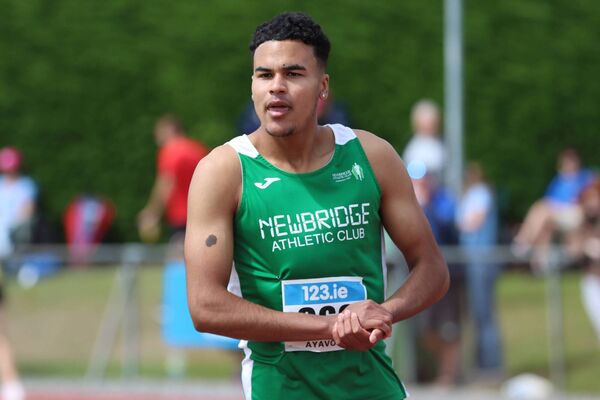 Runo Ayavoro finished 4th in the U23 100m Photo: Perri Williams