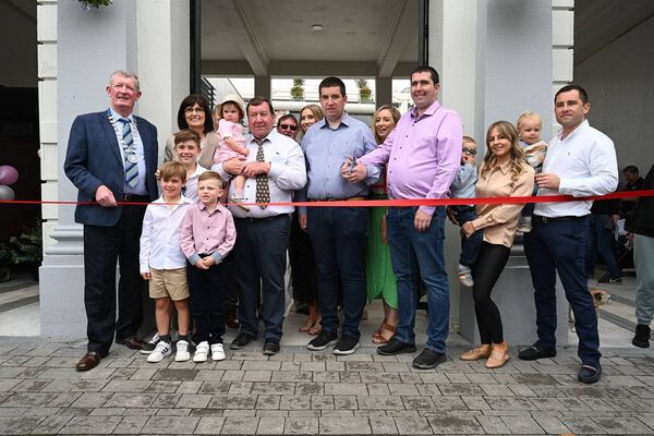 Cutting the ribbon at the new Naas Plaza Photos Jimmy Fullam Cutting the ribbon at the new Naas Plaza Photos Jimmy Fullam