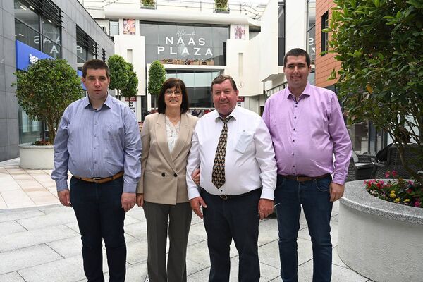 Naas Plaza Opening of the area PJ, Annette, Gerard and Stephen Roche Photos Jimmy Fullam Naas Plaza Opening of the area PJ, Annette, Gerard and Stephen Roche Photos Jimmy Fullam
