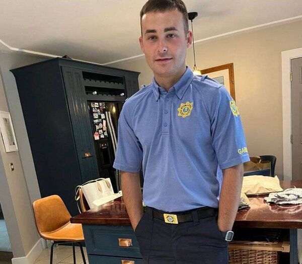 Garda Tommy O'Loughlin: brought a defibrillator to the scene