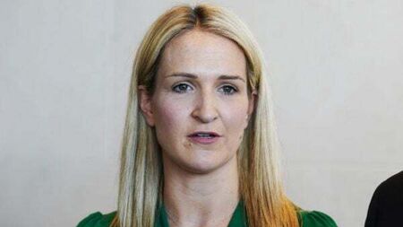 Not good enough that threat against Harris was not taken down for two days, says McEntee