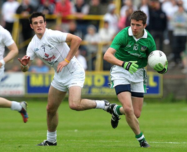 Eoin Doyle tackles Limerick's Eoghan O'Connor during his debut season in 2012 Photo: ©INPHO/Lorraine O'Sullivan