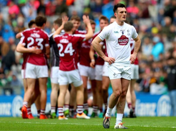 Doyle endured many disappointing days in Croke Park, this one in the 2017 Division 2 final defeat to Galway Photo: ©INPHO/James Crombie