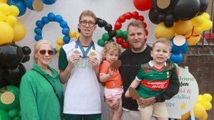Daniel Wiffen ‘ready to party’ after Olympic homecoming