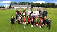 Maynooth Town FC receives county award under Texaco Support for Sport initiative 