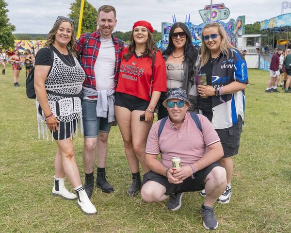 Kim Berry, Jamie Kelly, Faith Dorna Chloe Doran, Chloe Ryan and Niall Berry