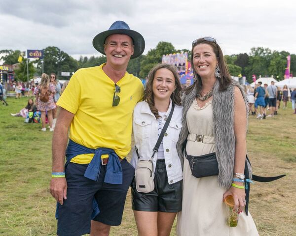 John, Juliette and Caroline Wallace