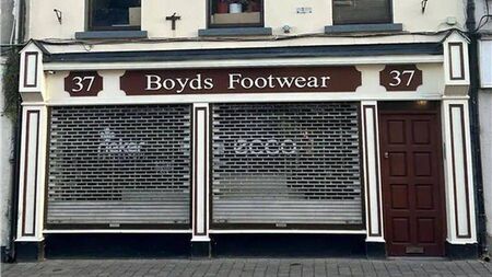 Former Athy shoe shop goes up for sale