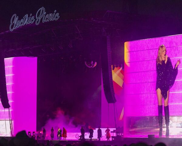 Kylie on main Stage Sunday at Electric Picnic 2024