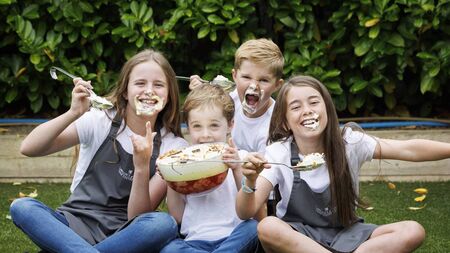 Local kid celebrates Taste of Kildare with Mrs Lawlor’s Timeless Trifle