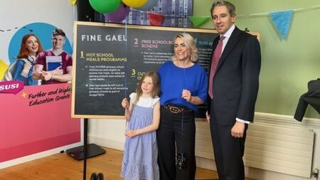 Hot school meals could be expanded to cover holidays, Harris says