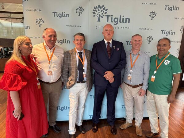 Noreen and John Doyle, Jerry Conlan, Aubrey McCarthy, Alistair Conway, and Mohammed Rashid