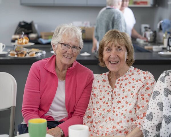 Joan Dooley and Phyllis Fennin