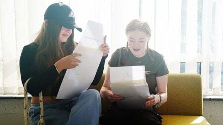 Scenes of joy and shock among Leaving Cert students