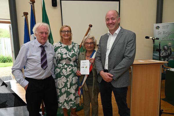 Ollie Kearns, Cllr Peggy O Dwyer, Sally Purcell and Cathal Berry TD 