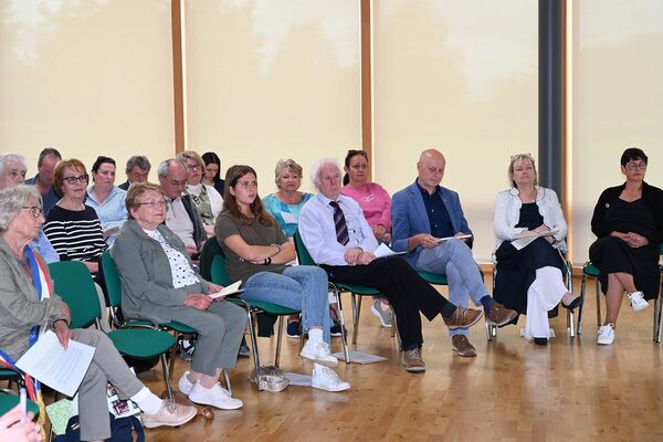 Some of the large attendance 