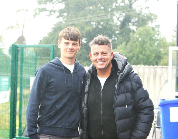 Egor Vassenin with Ian Harte in FBD Hotels and Resorts Park Egor Vassenin with Ian Harte in FBD Hotels and Resorts Park