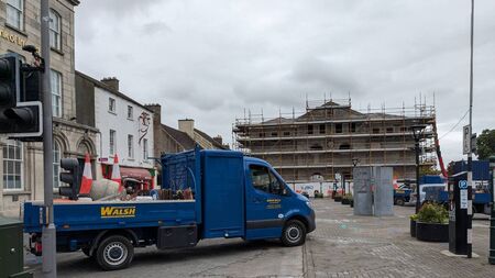 Emily Square works kick off in Athy
