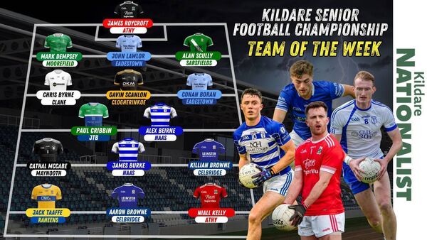 Kildare Nationalist Senior Championship Team of the Week