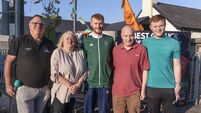 Big turnout in Castledermot to wish Aaron the best in the Paralympics