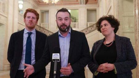 Matthew O’Toole backs Claire Hanna to take over as SDLP leader