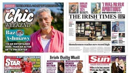 What the papers say: Saturday's front pages