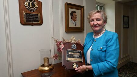 Kildare woman recognised by Lions Club for humanitarian services
