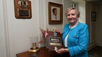 Kildare woman recognised by Lions Club for humanitarian services