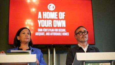 Sinn Fein reveals €39bn housing project to deliver 300,000 homes