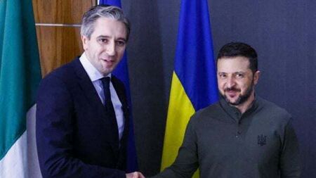 Harris arrives in Ukraine for Zelensky meeting