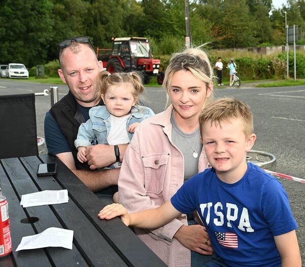 Damien and Ruby McCormack, Aoife Hennessy and Jack Harrington 