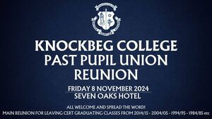 Kildare past pupils of Knockbeg college encouraged to attend reunion 