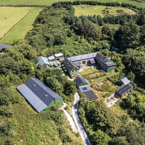 A bird's-eye view of Camus Farm. Credit: Andy Gibson