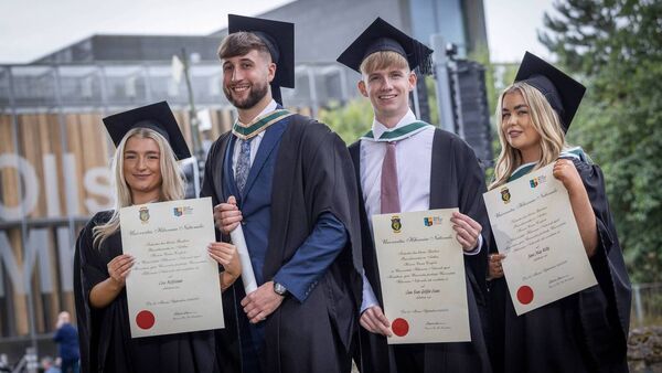 Kildare students celebrate graduation at Maynooth University